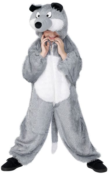 Wolf Childrens Fancy Dress Costume 7-9 Years