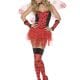 Fever Collection Ladybug Ladies Fancy Dress Costume
