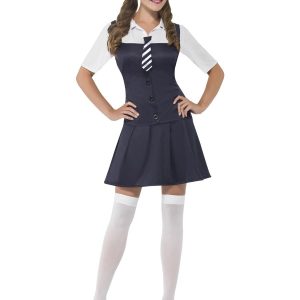 Schoolgirl (St Trintians) Ladies Fancy Dress Costume