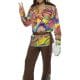 Psychedelic Hippy Mens Fancy Dress Costume