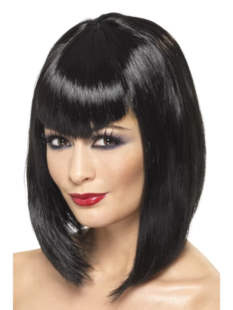 Vamp Wig Black