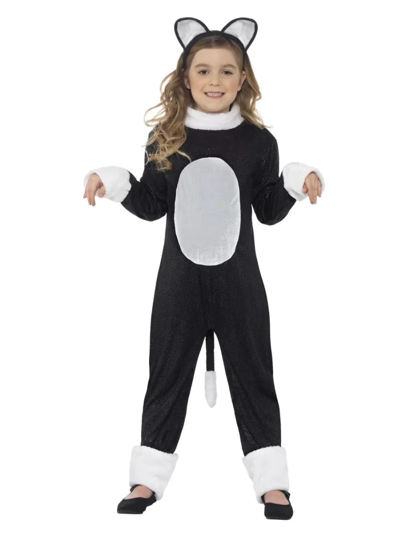 Cool Cat Girls Halloween Fancy Dress Costume