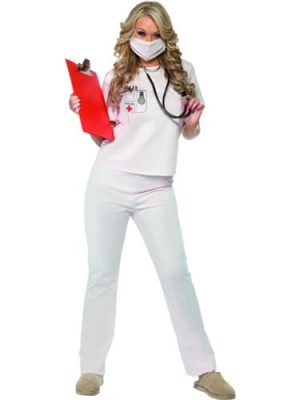 Nurse Cutie Ladies Fancy Dress Costume