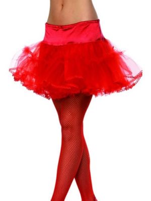 Red Tulle Petticoat