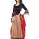 Authentic Western Town Sweetheart Ladies Fancy Dress Costume