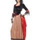 Authentic Western Town Sweetheart Ladies Fancy Dress Costume