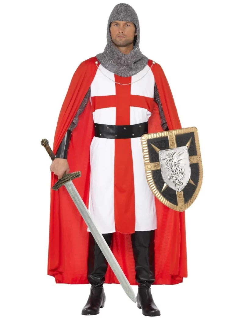 Tales of Old England St George Hero Mens Fancy Dress Costume
