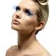 Fever Collection Blue with Assorted Colour Plumed Eyelashes