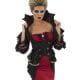 Vampiress Ladies Halloween Fancy Dress Costume