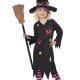 Cinder Witch Girls Halloween Fancy Dress Costume