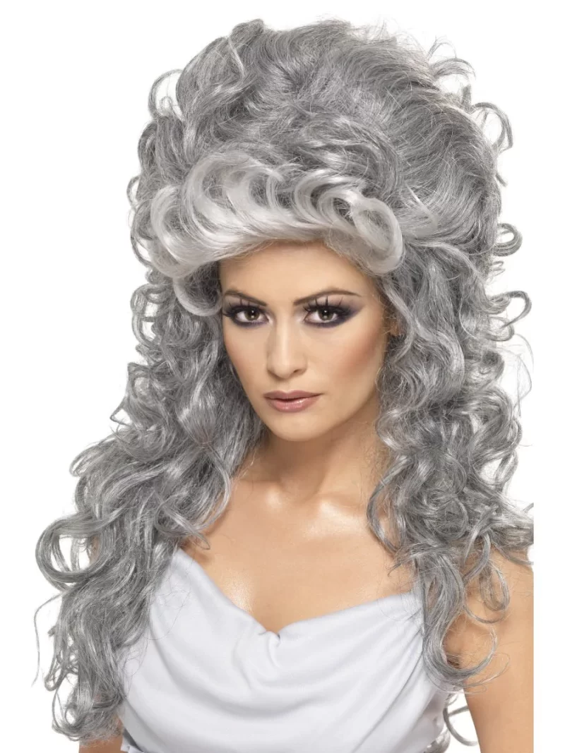 Medeia Witch Grey Beehive Wig