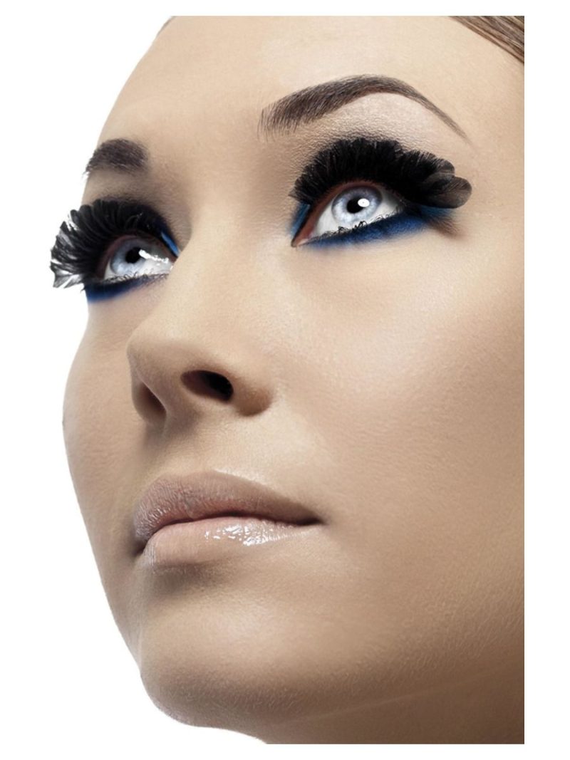 Fever Collection Black Feathered Eyelashes
