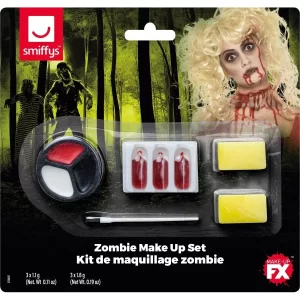 Zombie Make Up Set with Blood Capsules
