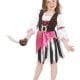 Pink Pirate Girl Childrens Fancy Dress Costume