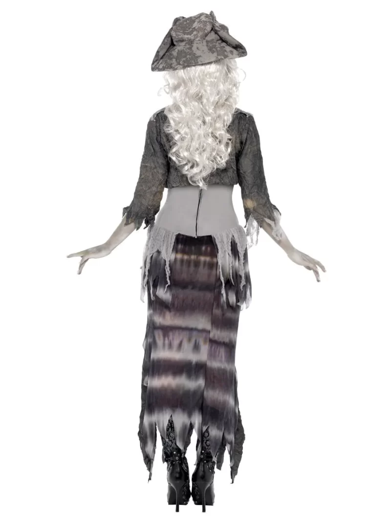 Ghost Ship Ghoulina Ladies Halloween Fancy Dress Costume - Image 3