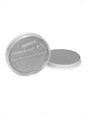 Smiffys FX Water Based Make Up Metallic Silver 16ml