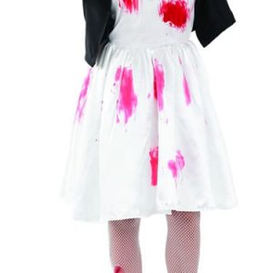 Dead Rock Chick Bride (Chucky's Bride) Ladies Halloween Fancy Dress
