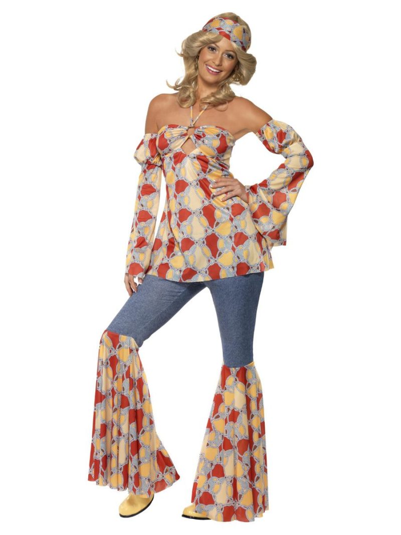 1970's Vintage Hippy Ladies Fancy Dress Costume