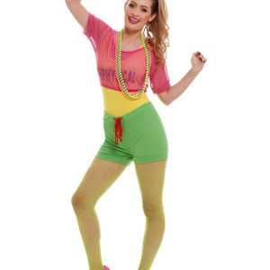 80's Lets Get Physical Ladies Fancy Dress Costume