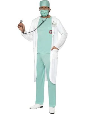 Doctor Men's Fancy Dress Costume