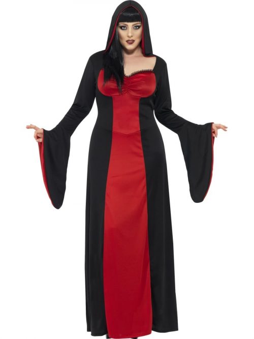 Dark Temptress Ladies Halloween Fancy Dress Costume