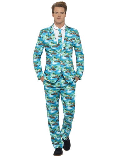 Aloha Standout Suit Men's Fancy Dress Costume