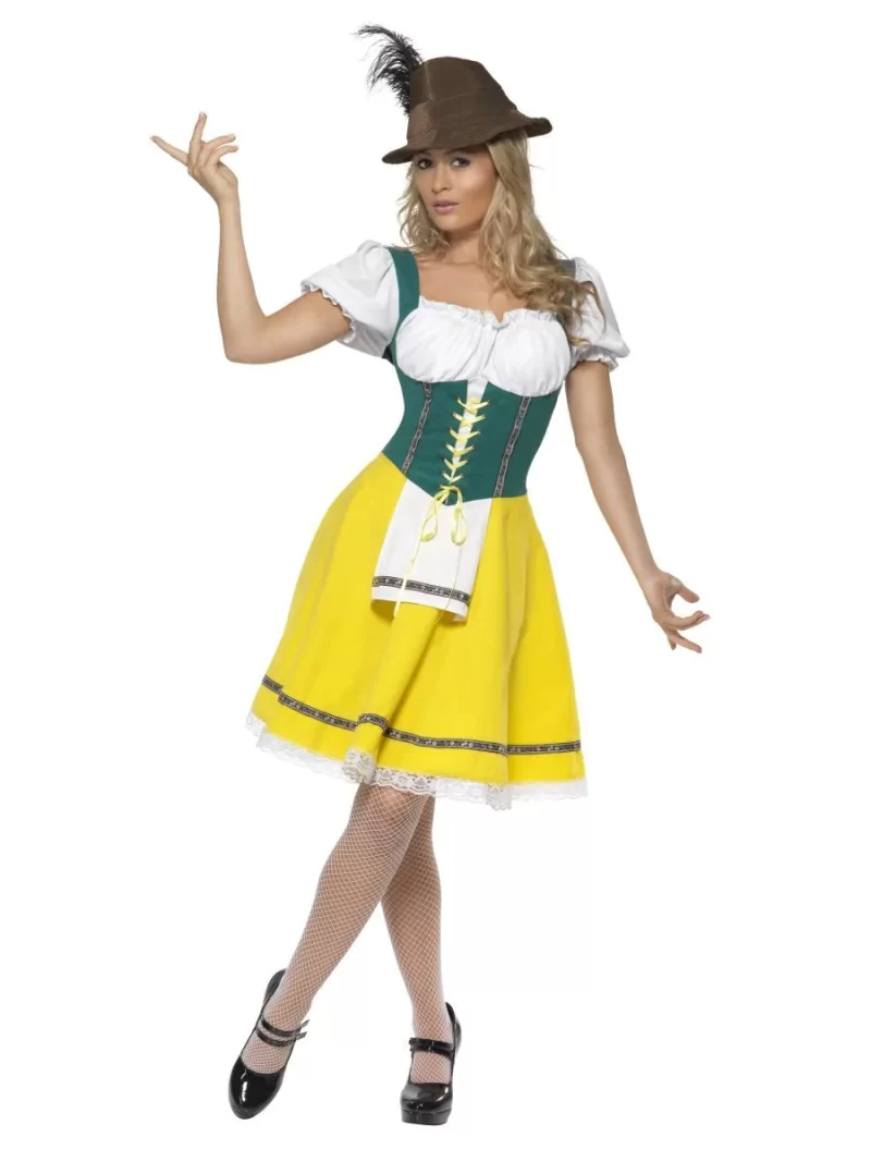Oktoberfest Beer Fest Ladies Fancy Dress Costume - Image 2