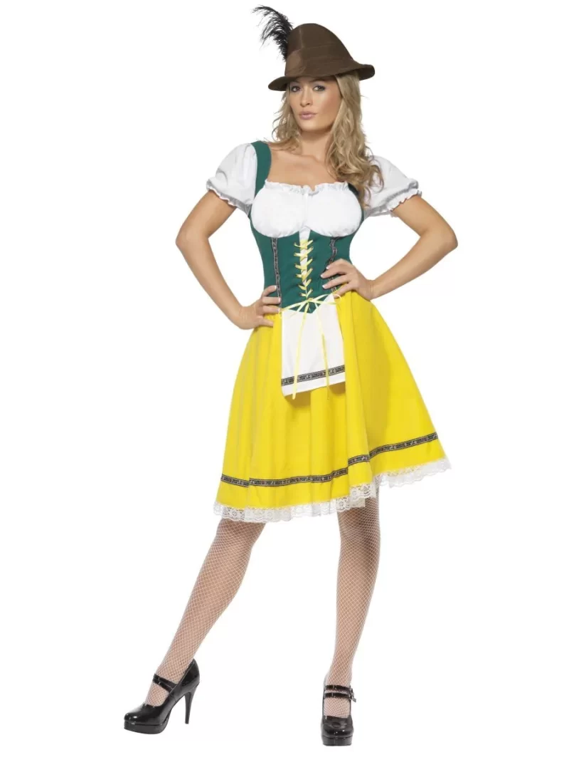 Oktoberfest Beer Fest Ladies Fancy Dress Costume
