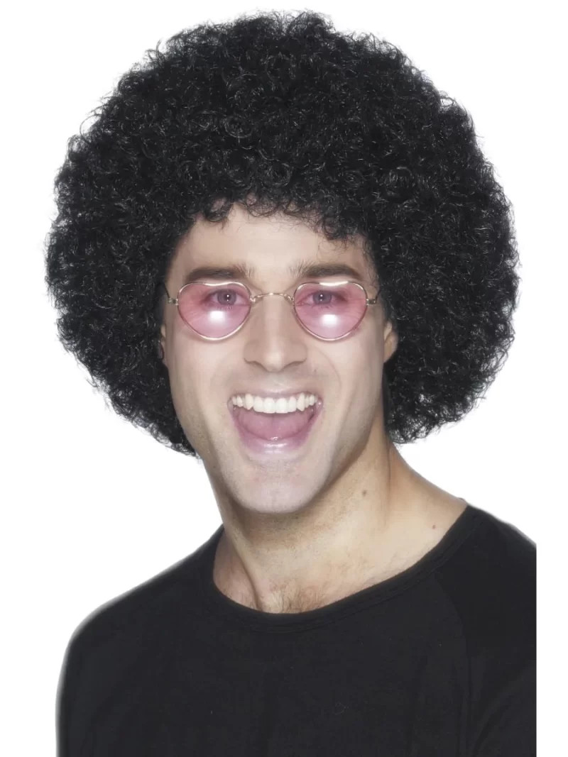 Economy Black Afro Wig