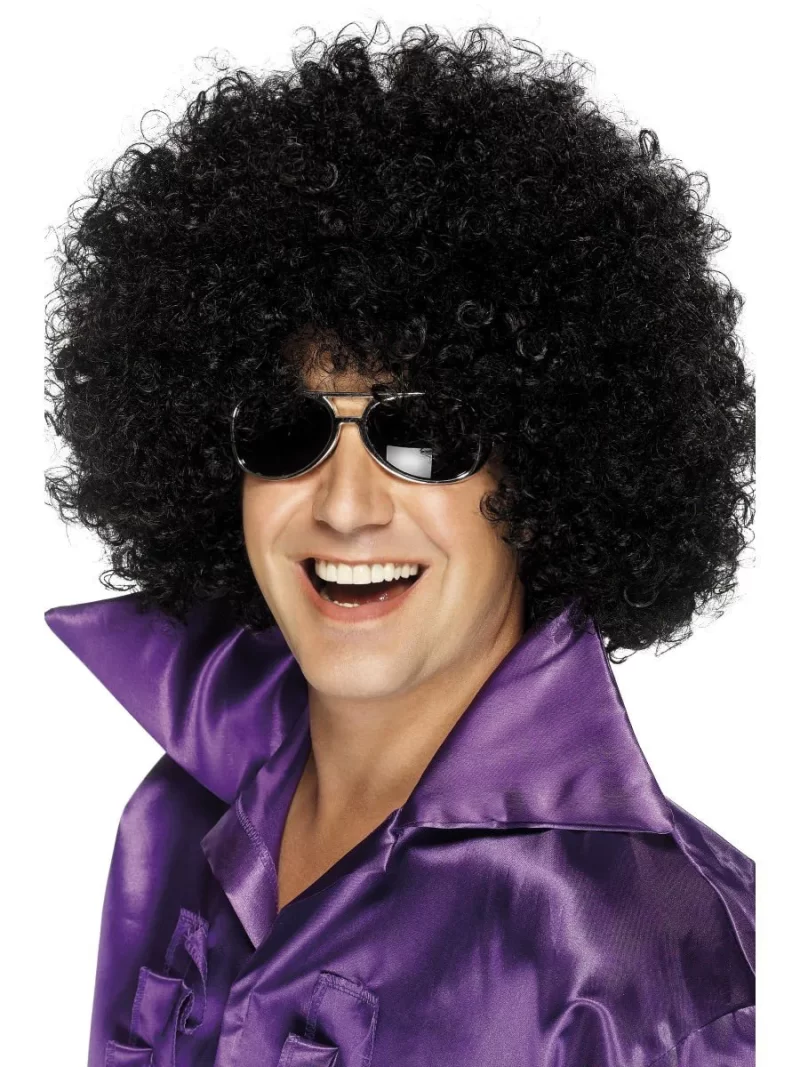 Mega Huge Afro Wig Black Unisex