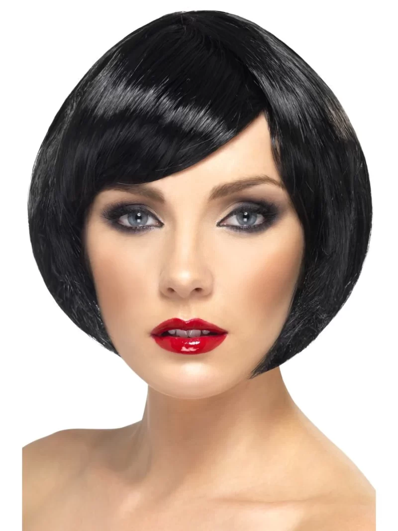 Babe Wig Black, Short Bob