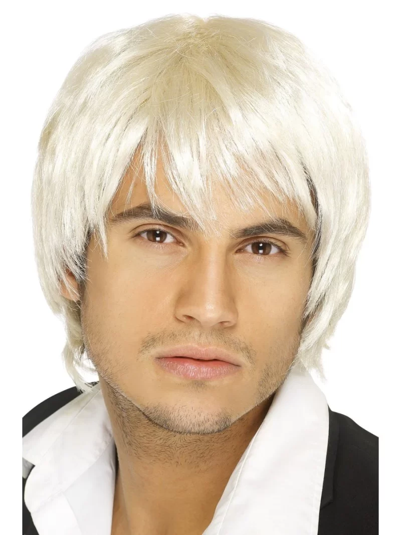 Boy Band (Justin) Wig Blonde