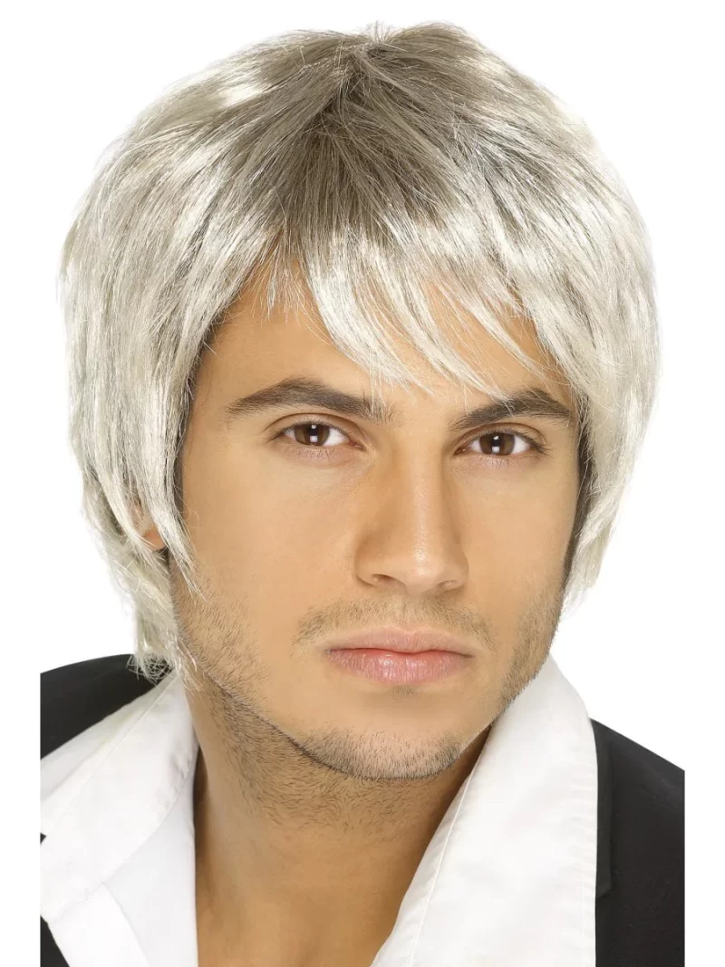 Boy Band Wig Blonde/Brown