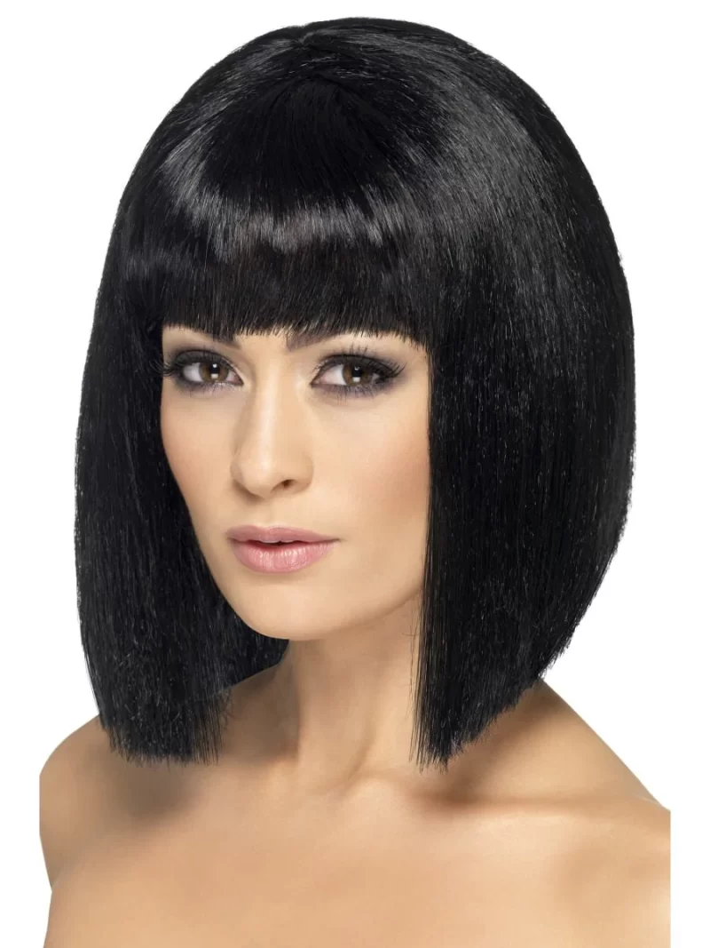 Coquette Wig Black, Long Bob