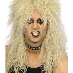 Hard Rocker Punk Wig Blonde