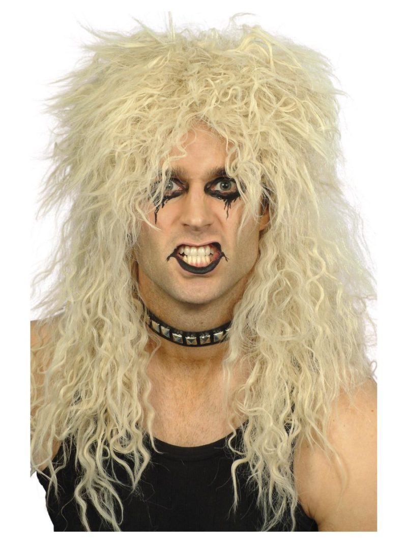 Hard Rocker Punk Wig Blonde