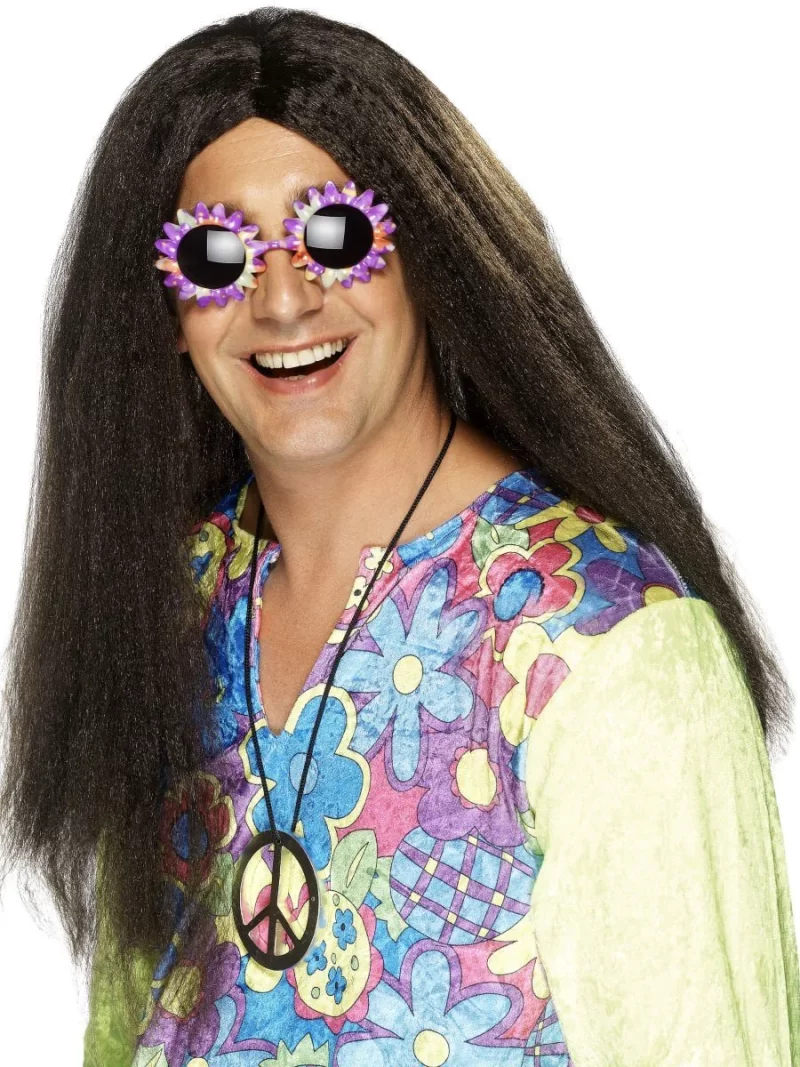 Hippy Wig Long Brown