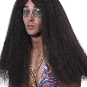 Hippy Wig Long Brown - Image 2