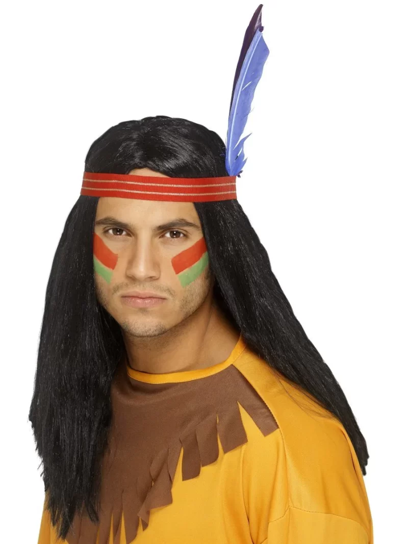 Native American Indian Brave Wig