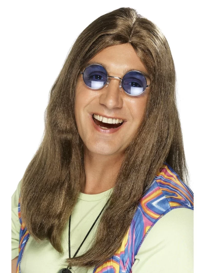 Neil Hippy Wig Brown