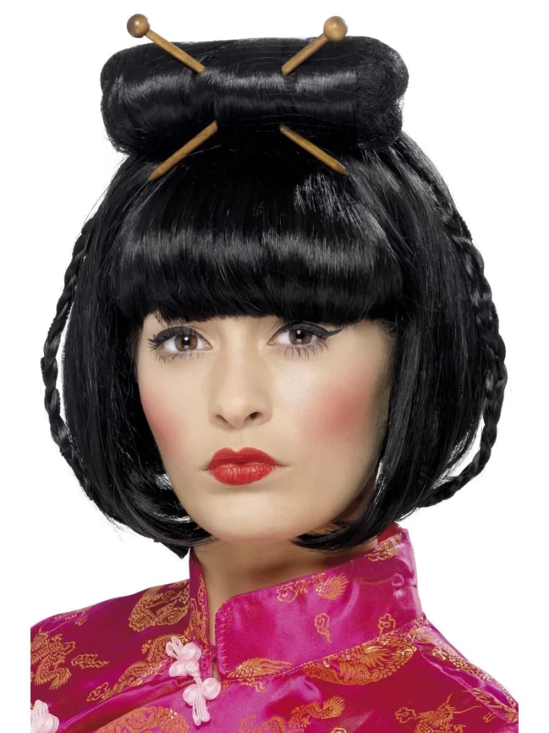 Chinese Oriental Lady Wig