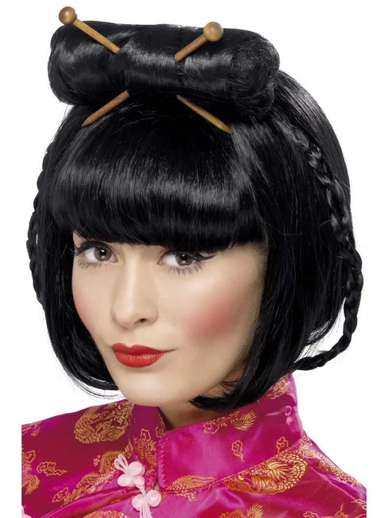 Chinese Oriental Lady Wig - Image 2