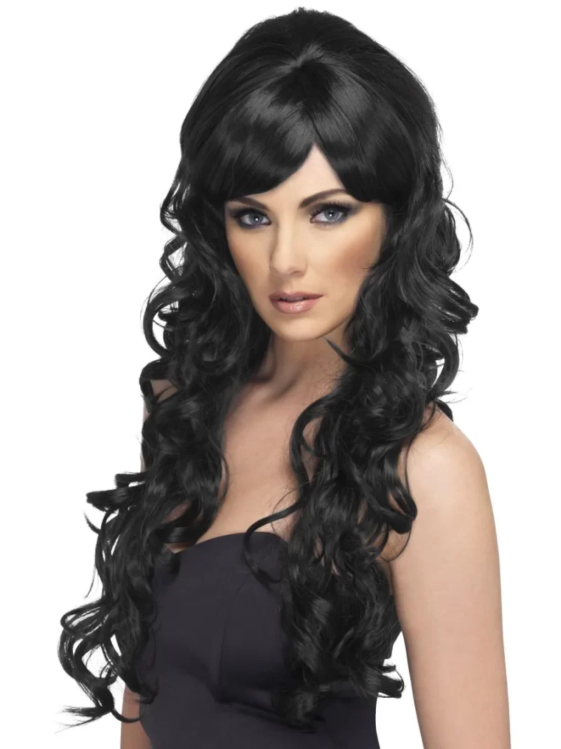 Pop Starlet (Cheryl Cole) Wig Black