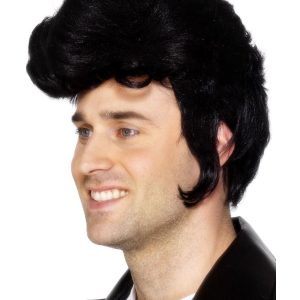 Rockstar (Grease) Black Wig