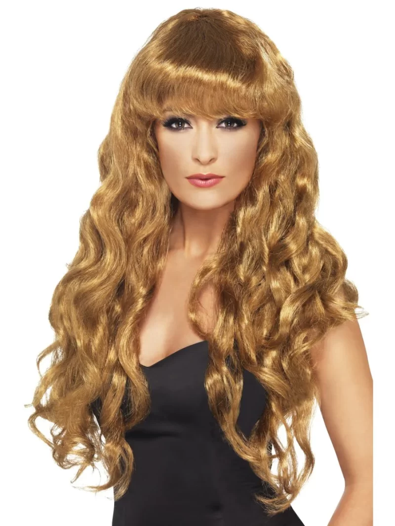 Siren Curly Wig Brown
