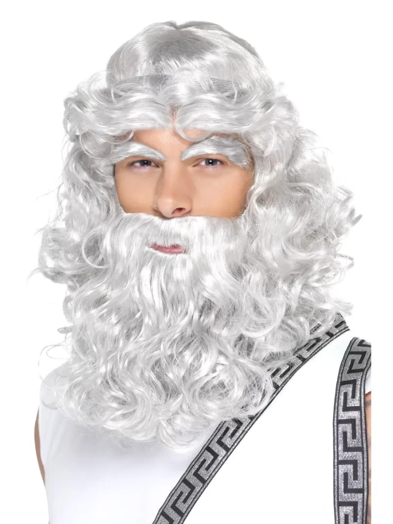 Zeus Wig & Beard Set