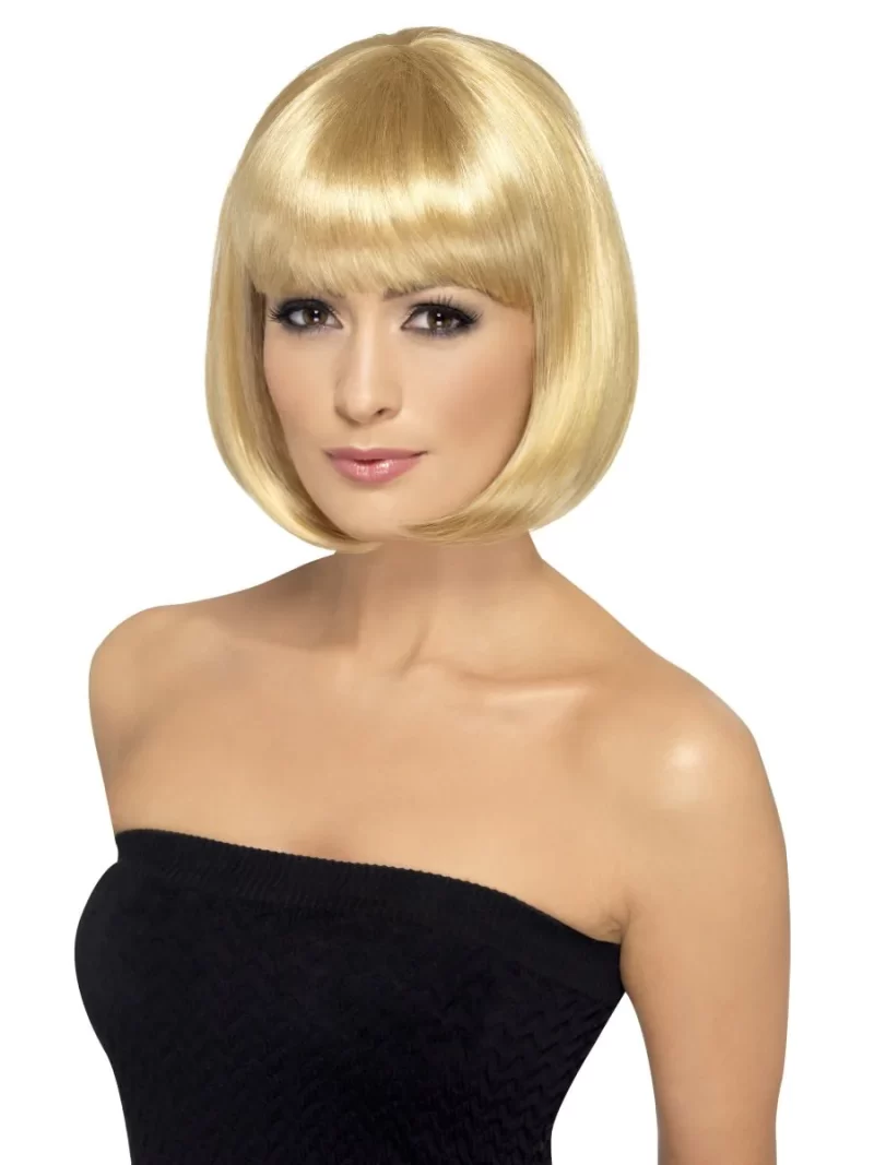 Partyrama Dark Blonde Wig, Long Bob