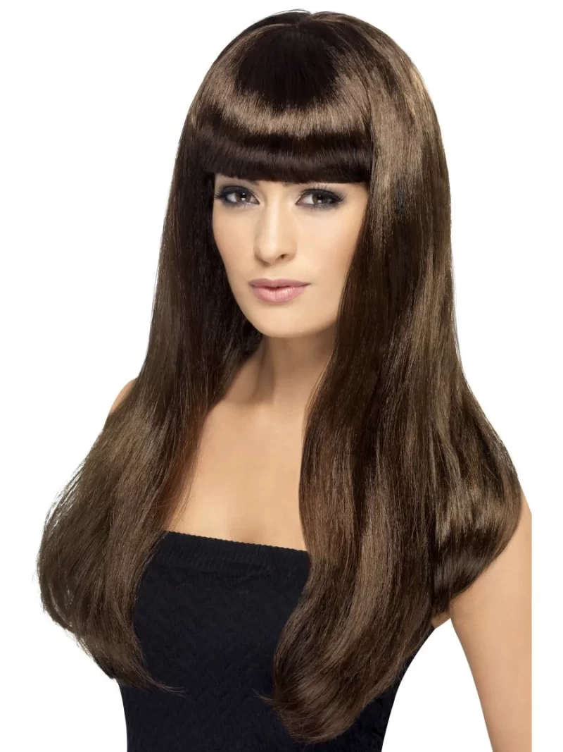 Babelicious Long Brown Wig
