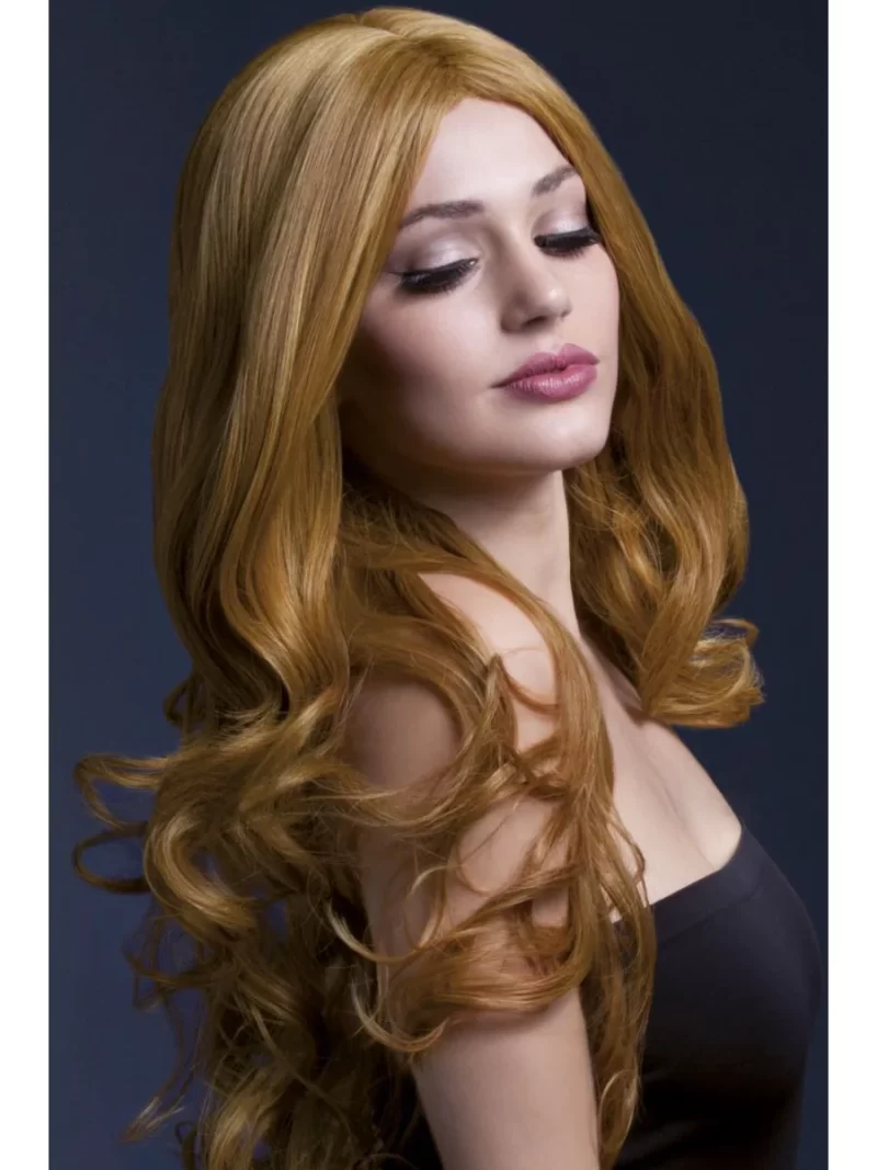 Fever Collection Rhianne Wavy Wig Auburn