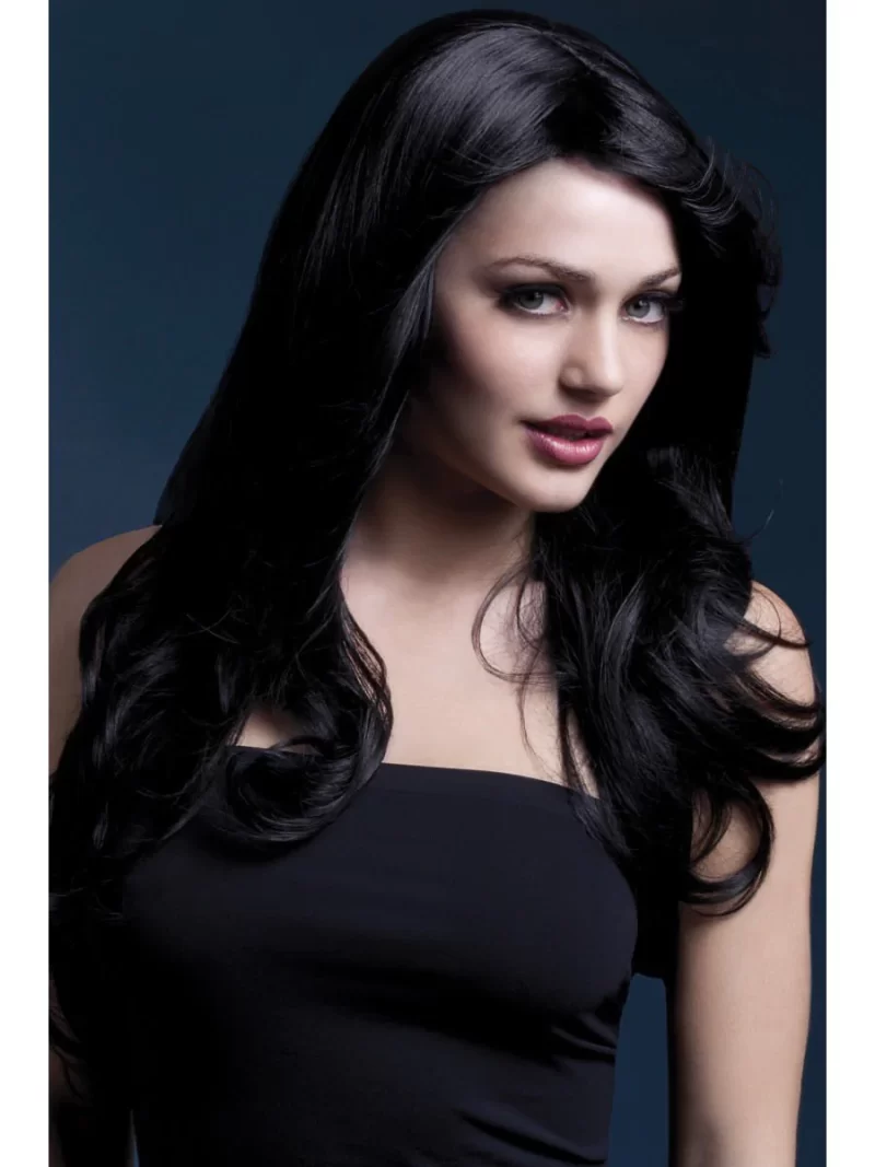 Fever Collection Nicole Long Wavy Wig Black